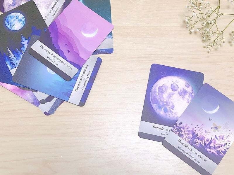 オラクルカードからのメッセージをお届けします 前向きなメッセージを受け取り、行動する勇気がほしいあなたへ イメージ1