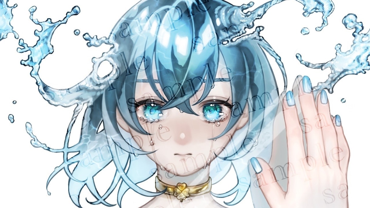 厚塗り風イラスト描きます アイコンや一枚絵、立ち絵、サムネイル等、幅広く承ります イメージ7