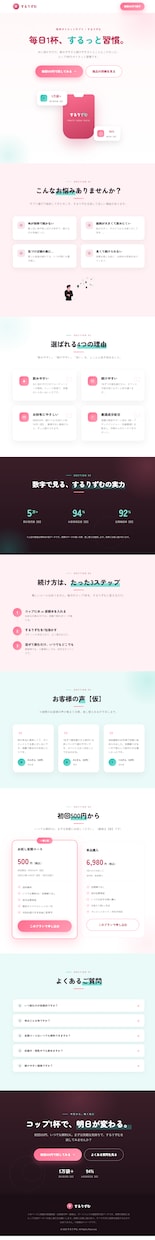 スマホでも読まれるLPを制作しますます デザイン知識ゼロでもOK！丁寧なヒアリングでカタチにします イメージ3
