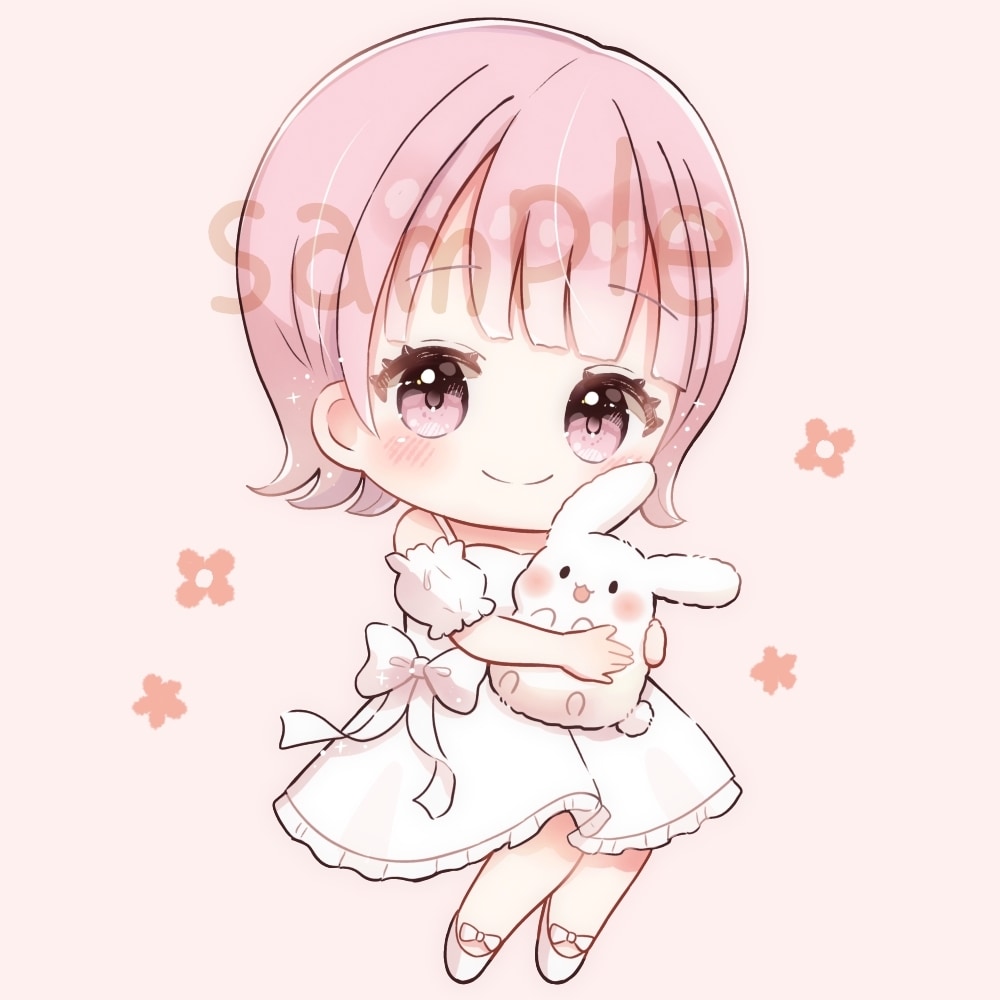 お試し価格で商用無料のちびキャラを描きます ✨ご新規様限定✨お手頃価格でご依頼をお試しできます❁︎ イメージ7