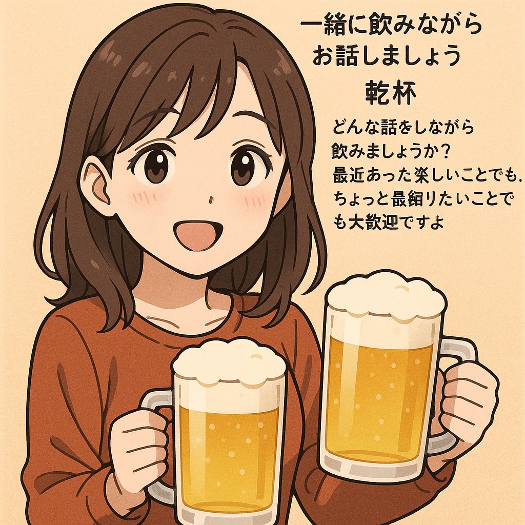 あなたの話し相手、います！ます 仕事終わりや1人飲みの夜に、ちょっとだけ立ち寄って乾杯＆会話 イメージ1