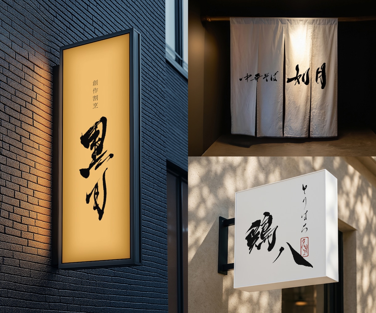 先着5名限定価格◎印象的な筆文字ロゴを制作します 実績2500件超の書道デザイナーが、丁寧なヒアリングでご提案 イメージ5
