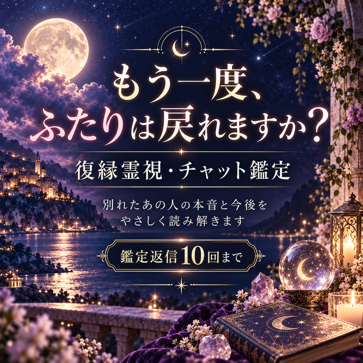 復縁したいあの人の本音と今後を霊視します 別れたあの人の本音と今後を10回まで深掘りします。 イメージ1
