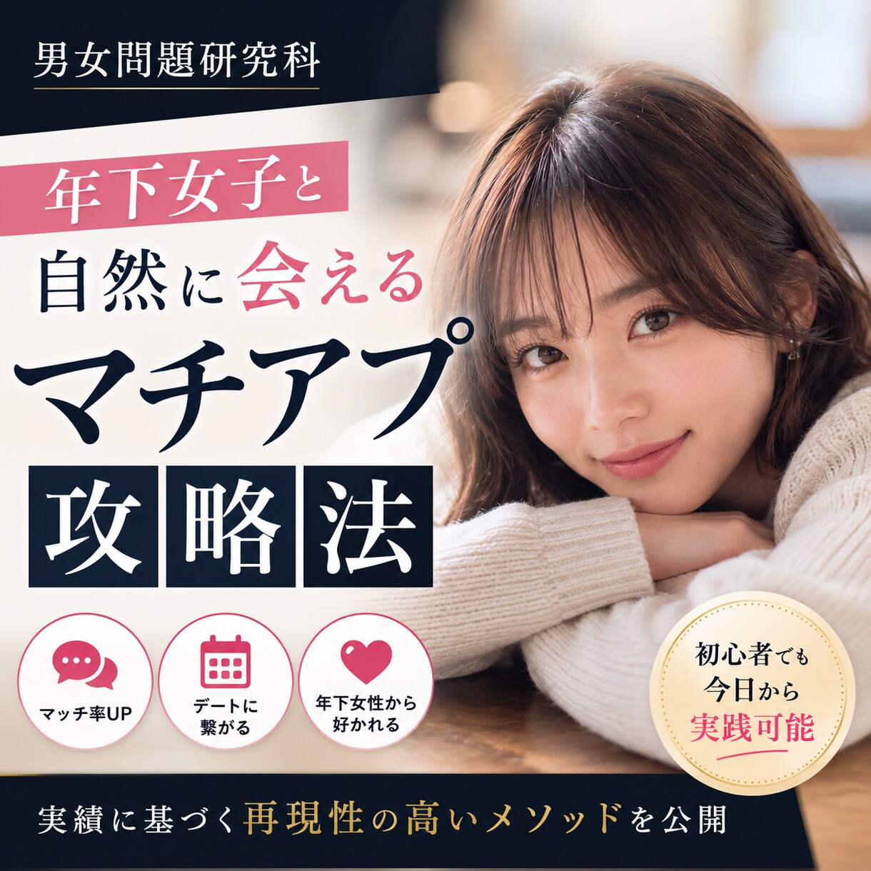 年下女子と出会いたい方のみ受付いたします 5〜30歳下の女性とアプリで会えるようサポートいたします イメージ1