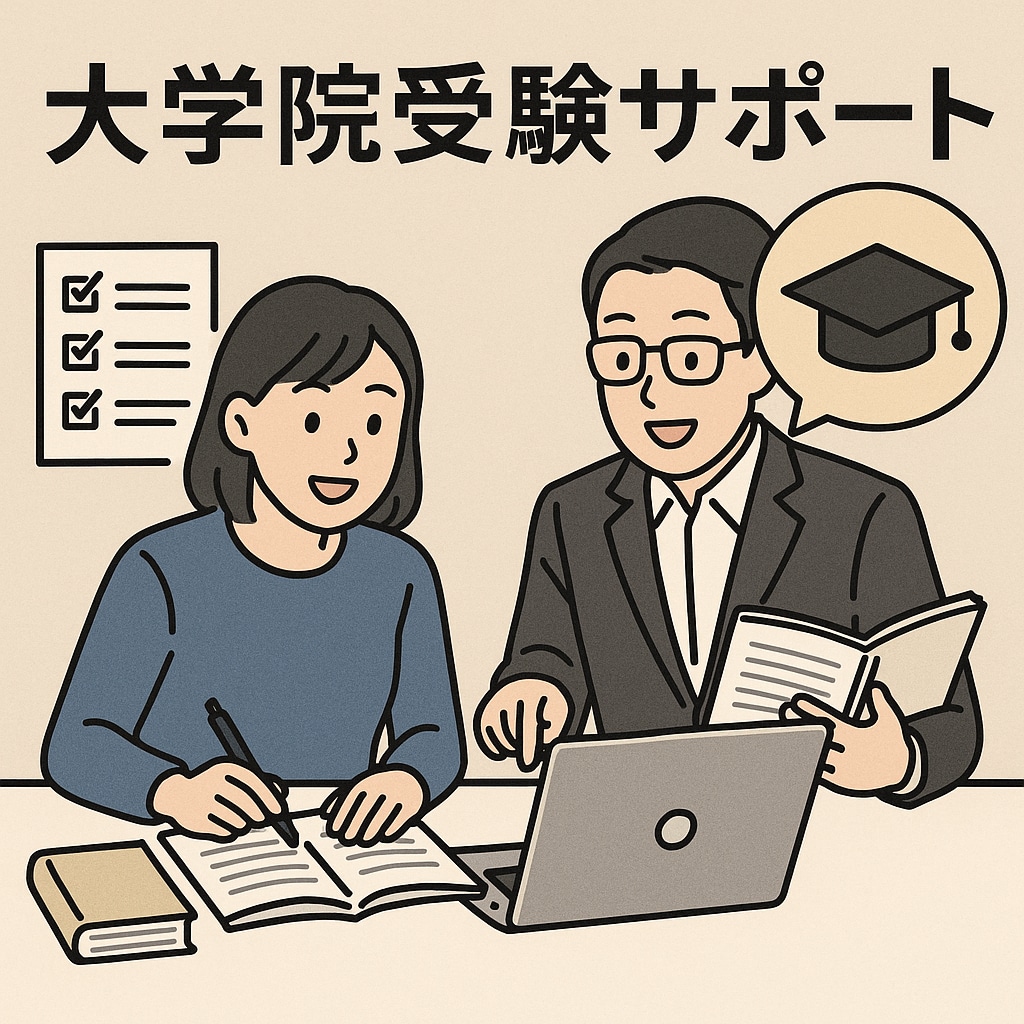 大学院の研究計画書を丁寧に添削・合格に近づけます 「受験経験者が志望理由書を一緒にブラッシュアップ！」 イメージ1