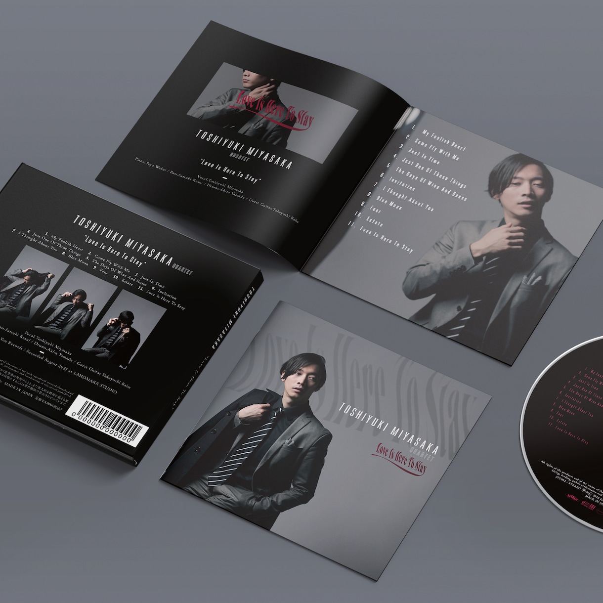 ハイクオリティなCDジャケット一式をつくります 音楽経験者×プロデザイナーだからつくれるハイクオリティCD イメージ1