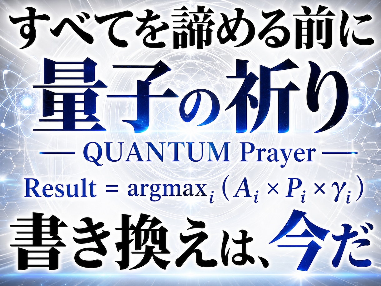 科学的祈祷：量子力学で望む未来を引き寄せ確定します 占い、霊視、潜在意識、引き寄せ。何をしても効果がなかった方へ イメージ1