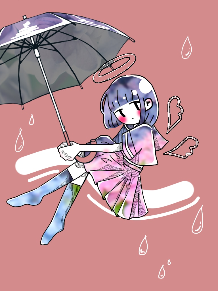 可愛い×儚さのあるイラスト描きます アイコンや配信、MV用イラストに是非！ イメージ7