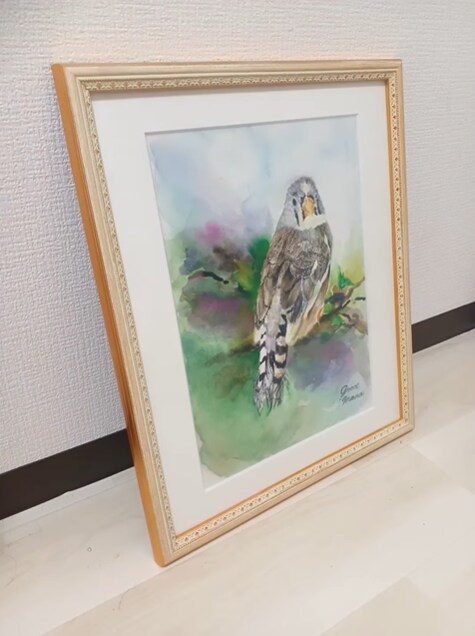 可愛いうちの子小鳥の絵を描きます ペットの似顔絵・肖像画オーダー『まなペットアート』横浜・東京 イメージ3