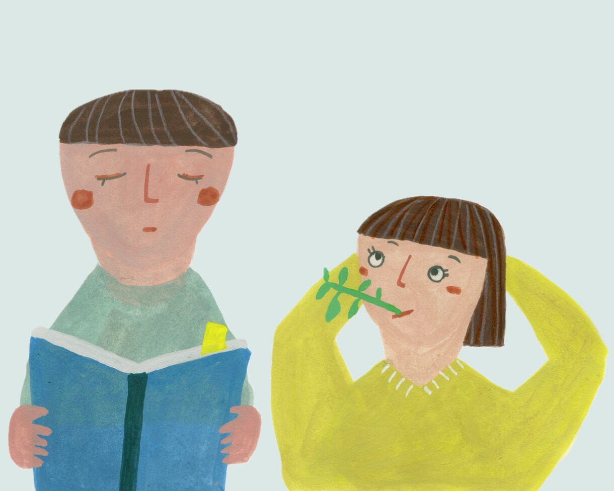 上半身メイン／人物の絵を描きます 素朴でかわいい絵が挿絵にぴったりです イメージ3