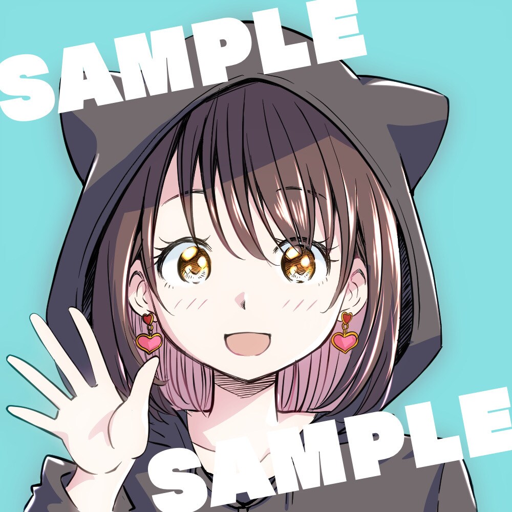 ポップでかわいいアイコン描きます 今だけ！SNSなどで使えるかわいいアイコン！ イメージ1