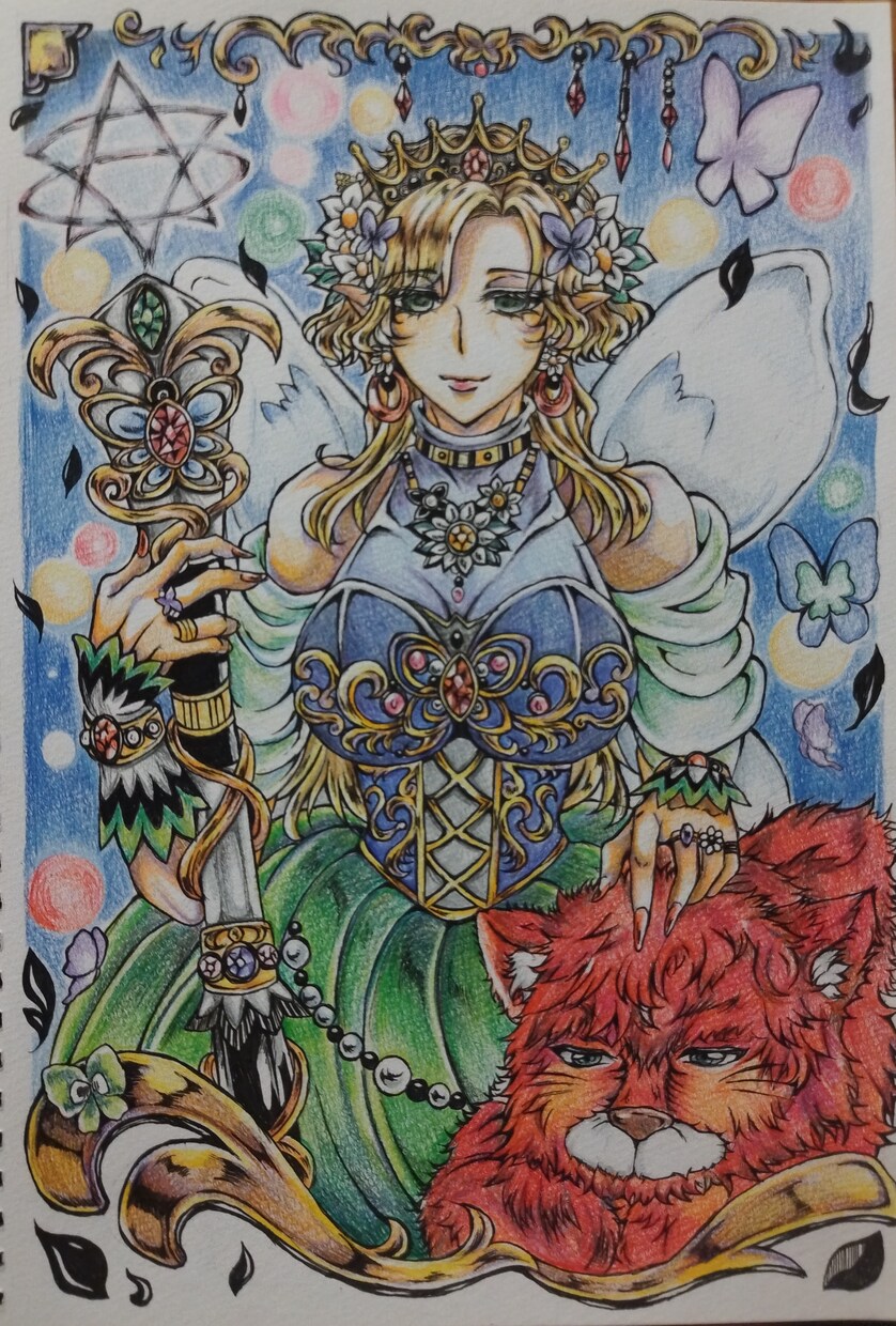 手描きで一枚絵書きます 一次創作、版権はガイドラインにのっ取り制作させて頂きます。 イメージ2