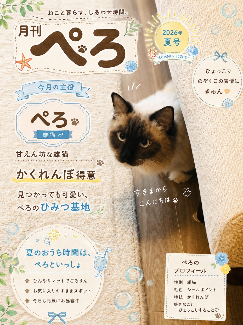 うちの子、雑誌デビューします ペット写真を表紙みたいな一枚に イメージ8