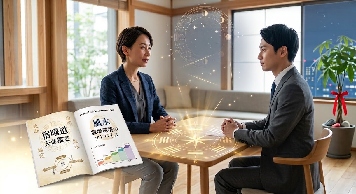 宿曜道で仕事運や天職、人間関係の相性を読み解きます 宿曜道で運を引き寄せる転職鑑定。 イメージ1