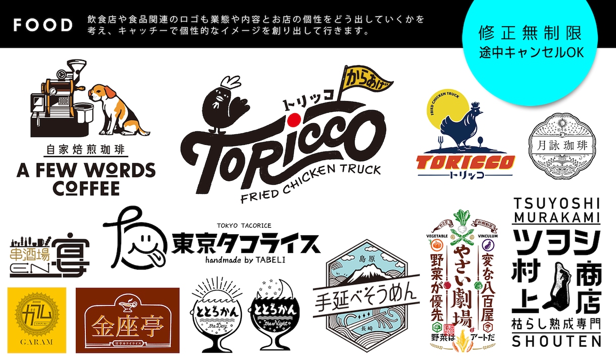 現役プロがAIで作れない個性的LOGO創ります 【修正無制限】きめ細かいケアで満足いくロゴづくり イメージ5