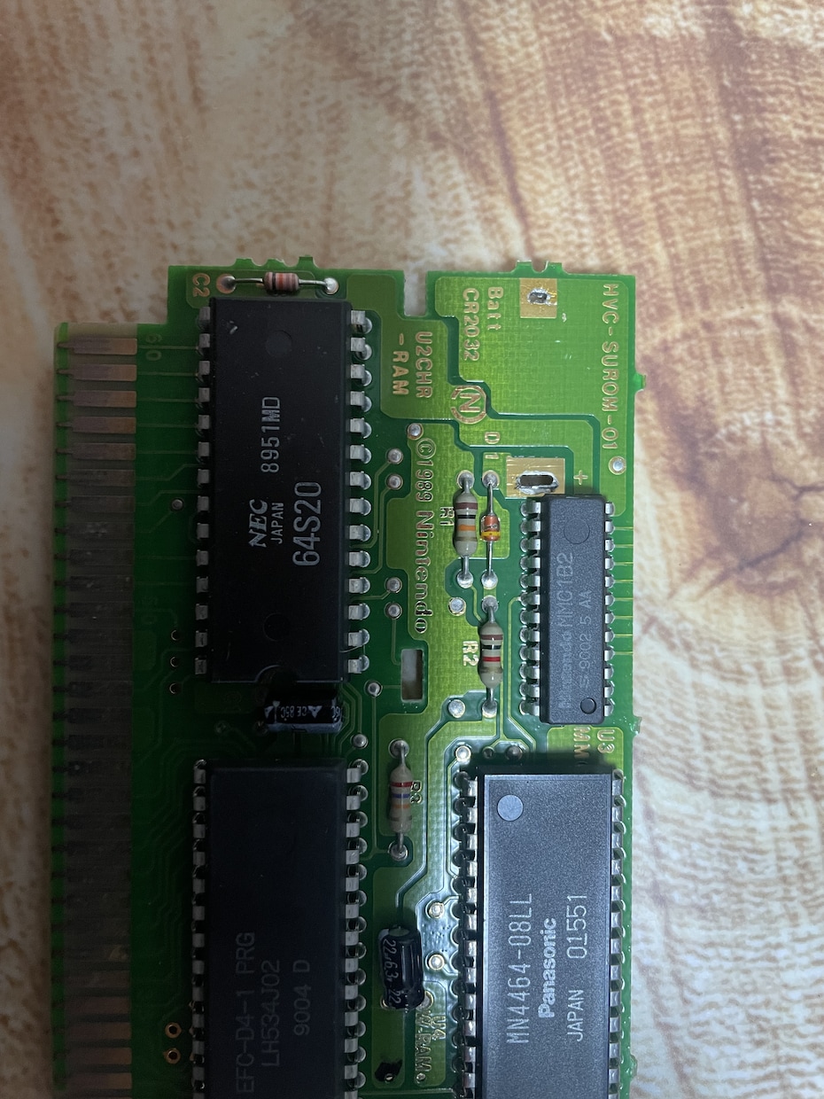 ゲームソフトの電池交換致します レトロゲームのセーブデータの電池 イメージ6