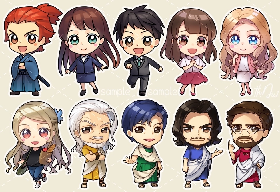 キャラクターや一枚絵をお描きします [繊細なタッチと透明感のある色彩でキャラの魅力を表現します] イメージ10