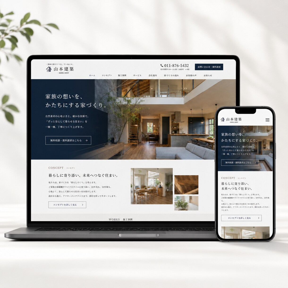 オリジナルデザインで集客に繋がるサイトを作成します 【SEO対策済・スマホ対応・本格的】納品後はご自身で更新可能 イメージ4