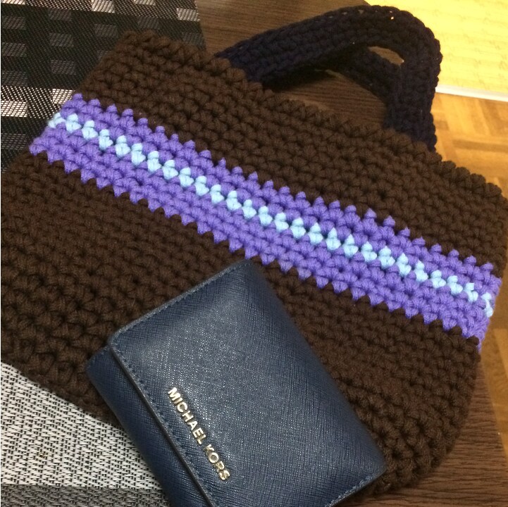 ハンドメイドのバックを売ります ちょっとしたお買い物に、荷物入れに イメージ1