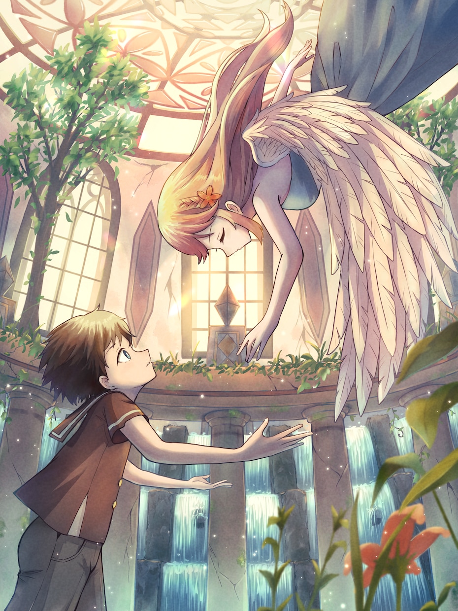 背景込みの1枚絵描きます 人物の他にもキャラクターや動物、背景を描いてます！ イメージ2