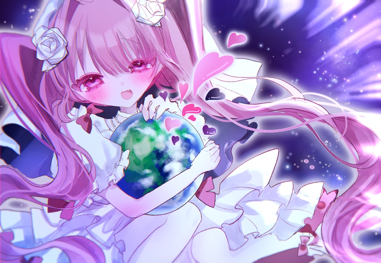 ふわふわ可愛いイラスト描きます サンプルのようなふわふわとびきり可愛いイラストを制作！ イメージ6