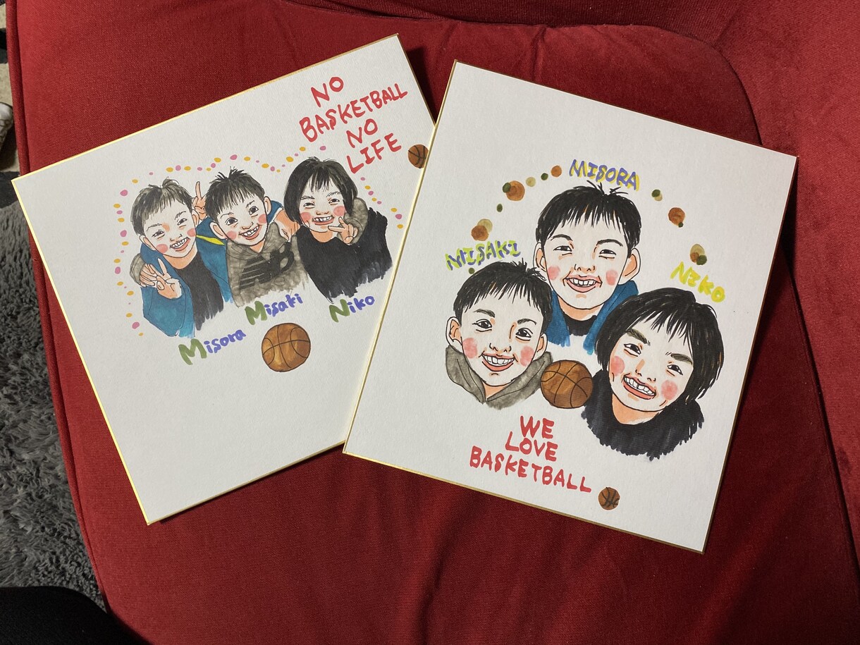 似顔絵やご希望のイラスト描きます 特徴を活かしながらインスピレーションでデザインします イメージ3