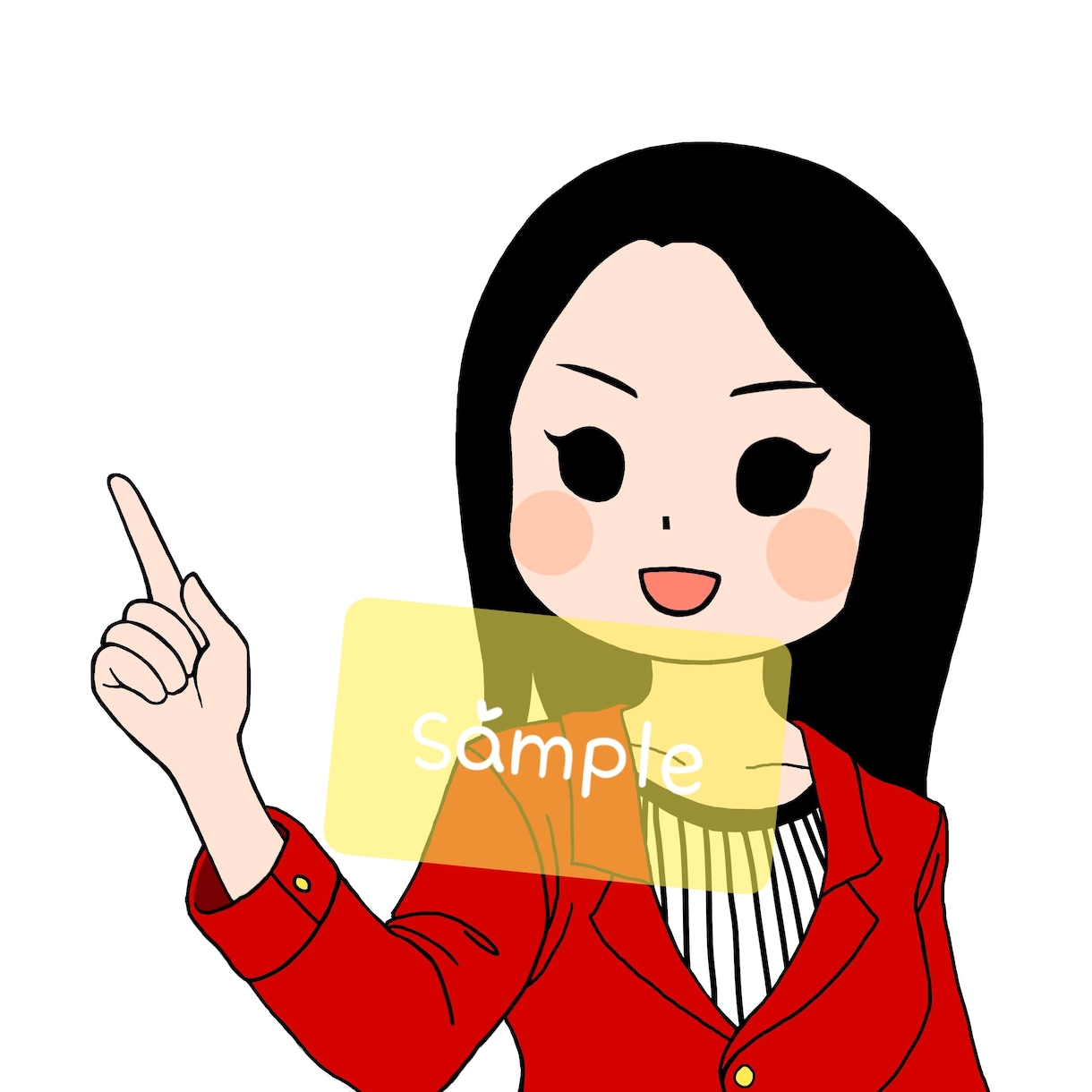 シンプルでかわいい似顔絵お描きします シンプルだけどオシャレでかわいい、そんな似顔絵いかがですか？ イメージ1