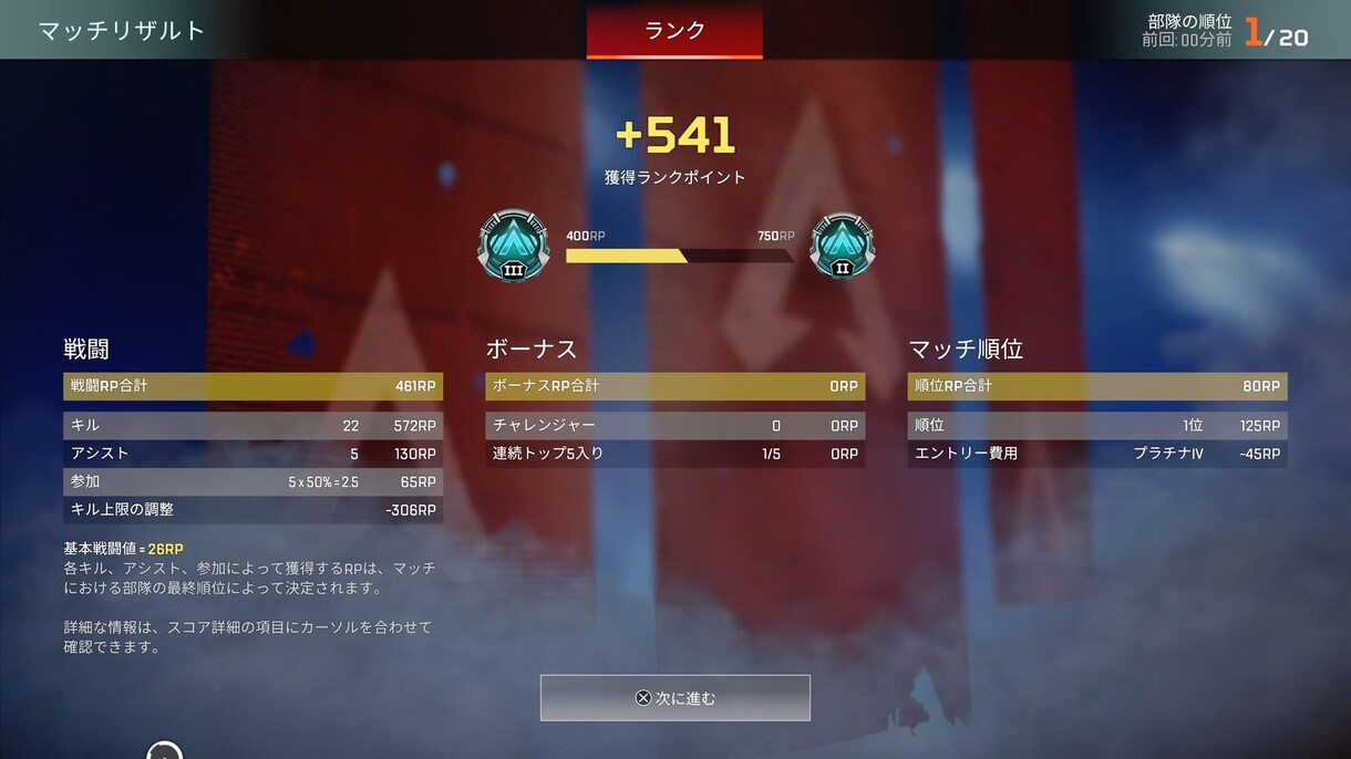 期間限定！確約コース有り！APEXランク同行します ダイヤに行きたい方向け！サポートします！ イメージ6