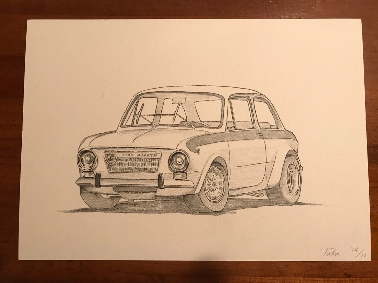 愛車を絵画にします 大切にしていた愛車を絵画にして飾ってみては？？ イメージ2