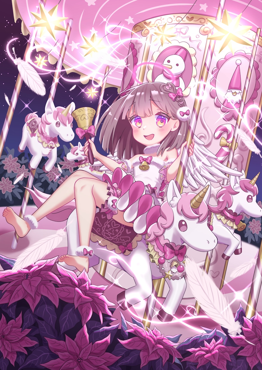 可愛い魅力的な一枚絵イラスト描きます どんな場面でも使える可愛い一枚絵です イメージ5