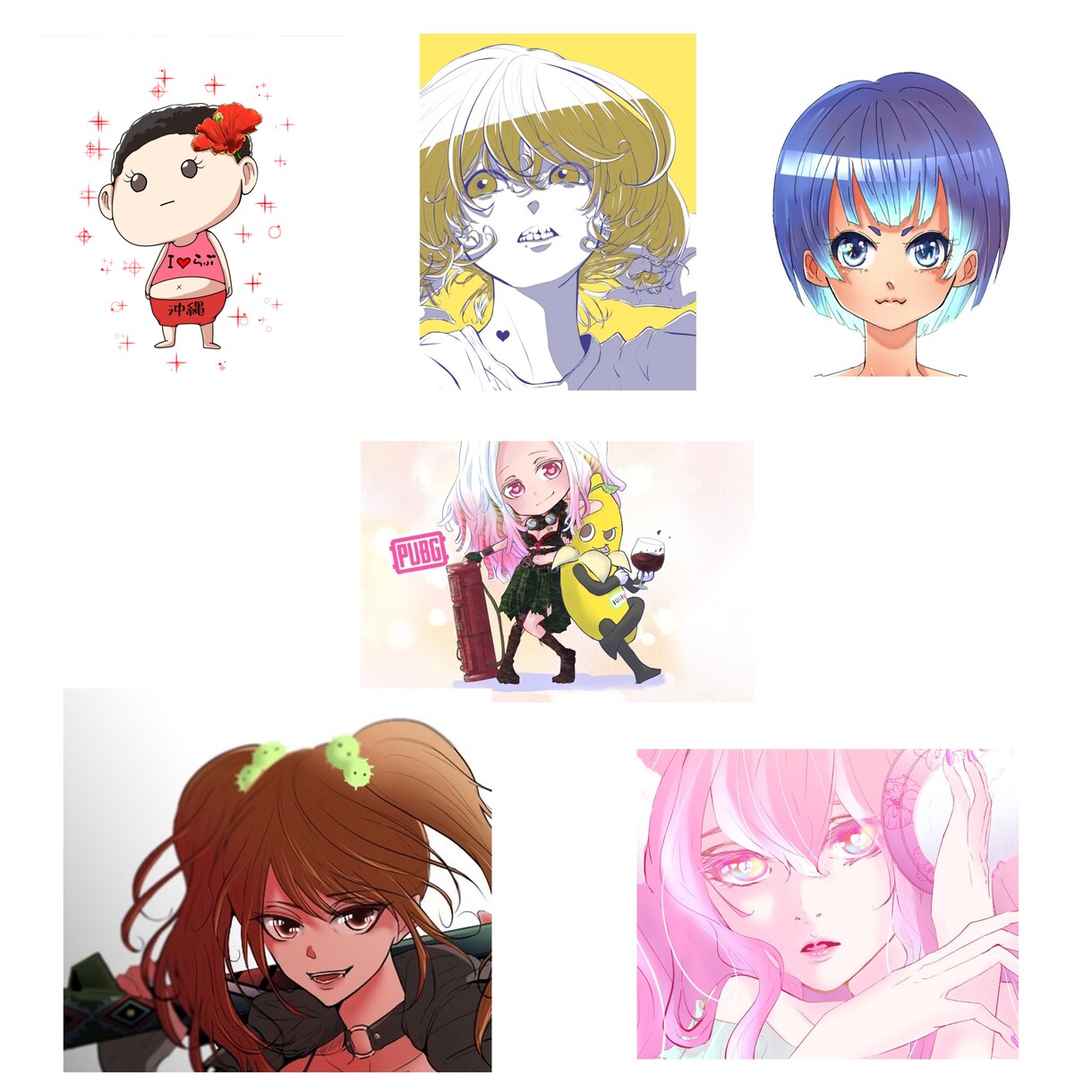 イラスト描きます デジタルで人物中心のシンプルなイラスト描きます。 イメージ2