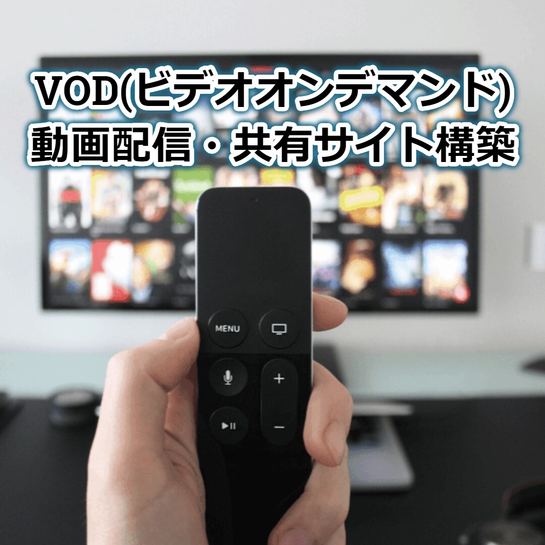 動画共有サービス、VODサービス構築します YouTubeやネットフリックスのようなサービスが作れます イメージ1