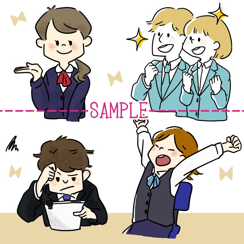 挿絵、アイコンなどのイラストカット作成いたします ワンポイントや資料など様々なところでお使いいただけます！ イメージ3