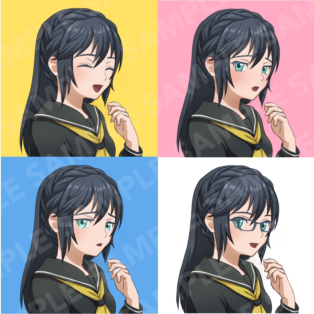 アニメ風のSNS用アイコン描きます 可愛いアニメキャラクターのようなアイコンになりたい方へ イメージ3
