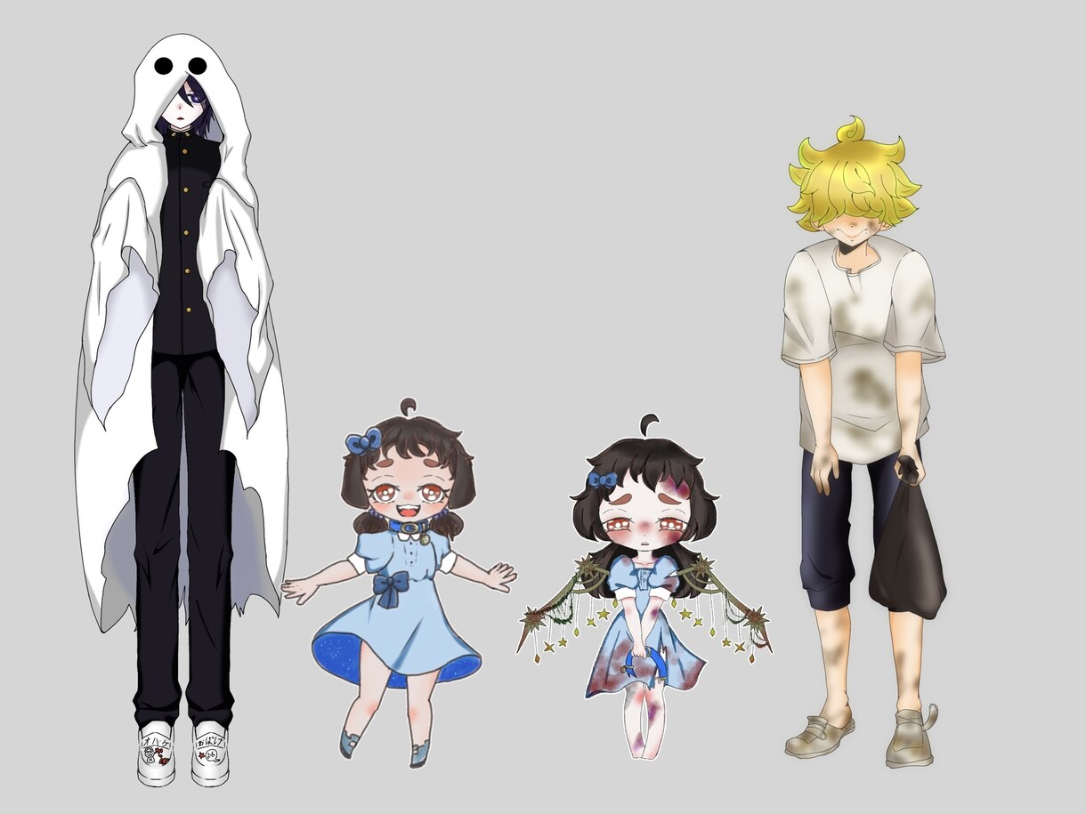 TRPG立ち絵イラスト制作します キャラクターの個性が伝わるTRPG立ち絵を低価格で制作 イメージ4