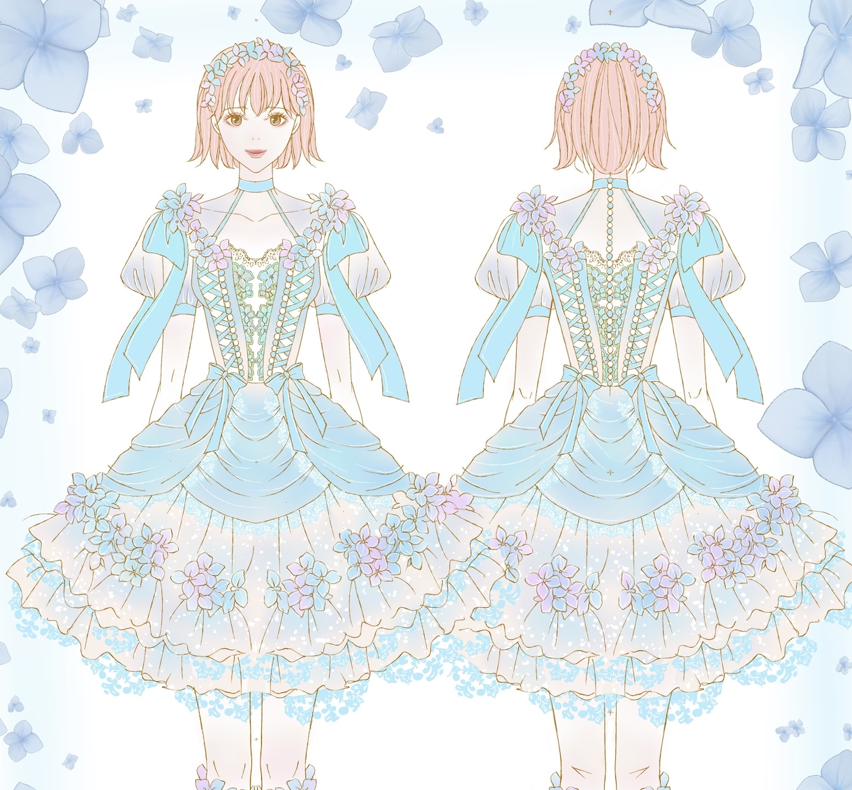 現役ドレスデザイナーがアイドル衣装をデザインします 世界観までデザイン⭐︎あなただけの1着をご提案します！ イメージ6