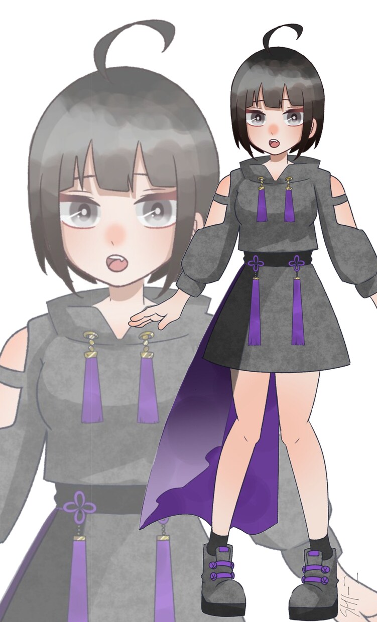 立ち絵・アイコン制作致します 商用利用可な立ち絵等のイラストをお描きします イメージ4