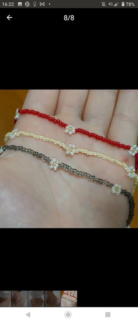女性・お子様向けのマスクチェーンを作ります ビーズを使った、世界に一つだけのチェーンをデザインします！ イメージ5