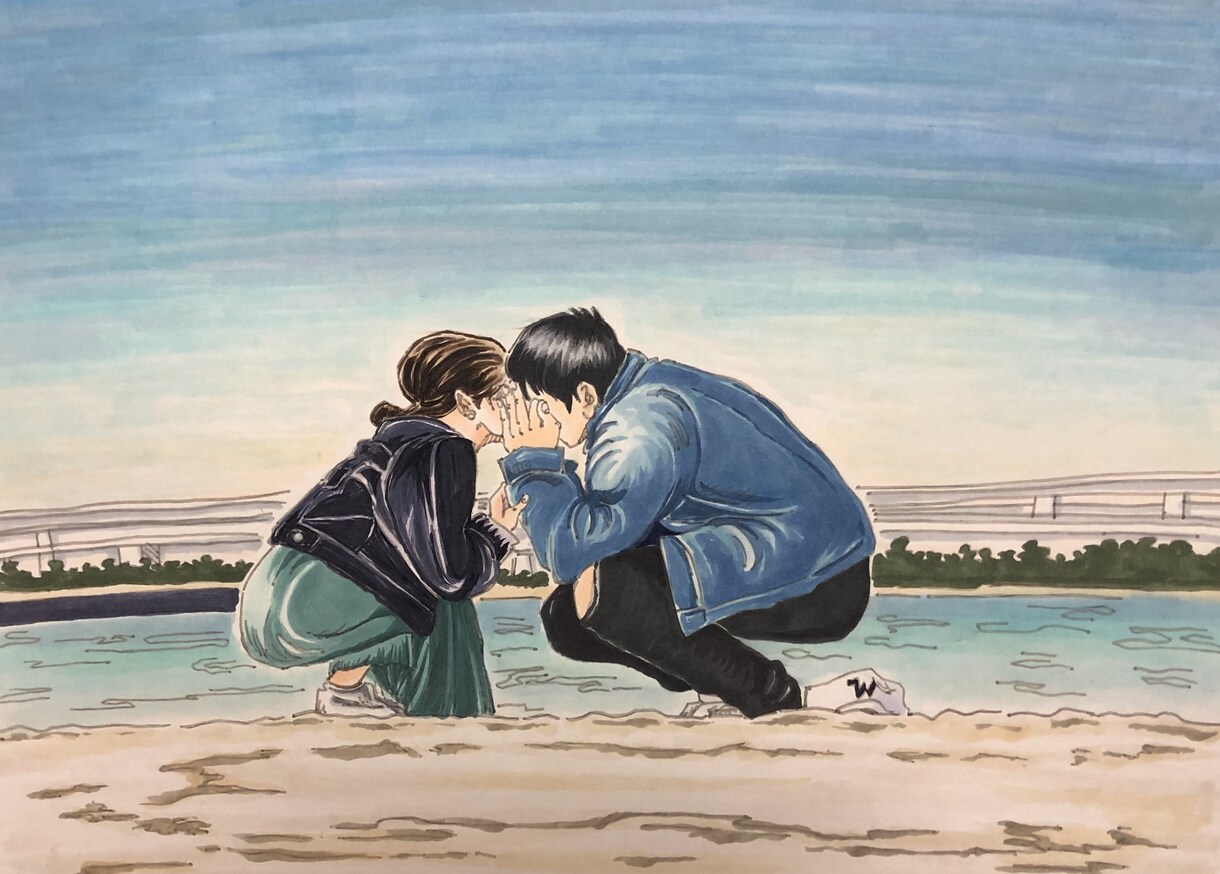 思い出の写真を漫画風イラストにします 記念日などのプレゼントにぜひぜひ イメージ9