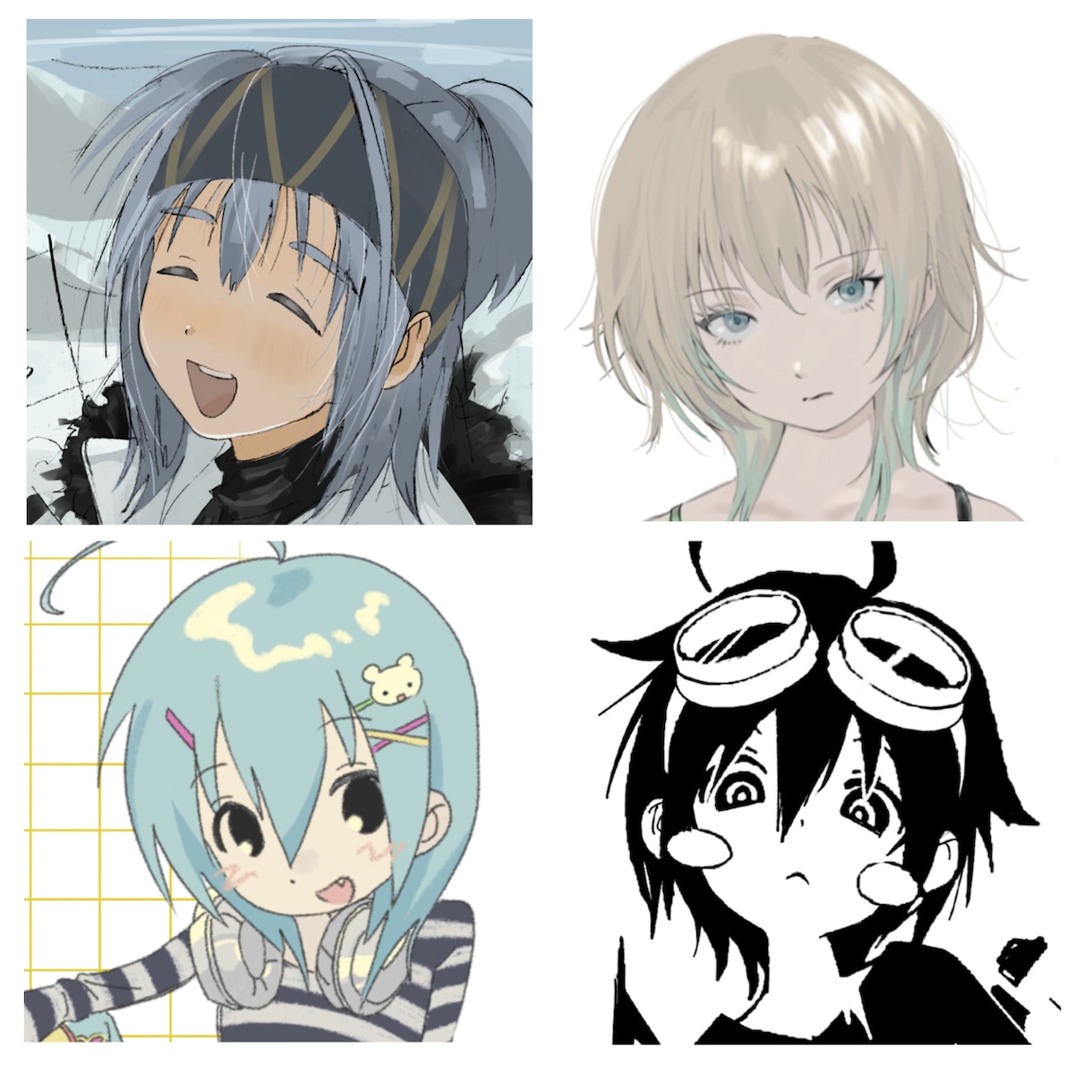 ステキなアイコンかきます かわいいカッコいい自分だけのアイコンつくりませんか イメージ1