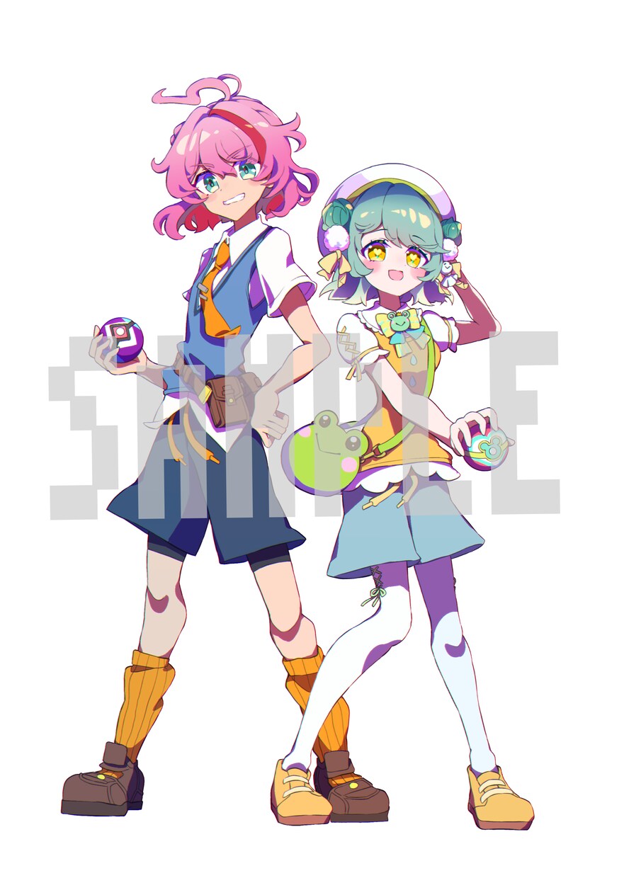 商用利用無料★キャラクターデザイン・立ち絵承ります 衣装デザイン、IRIAM用立ち絵、Live2D用パーツ分け可 イメージ5