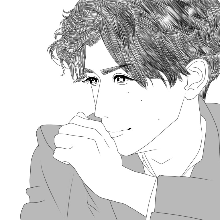 あなたの似顔絵を漫画テイストで描きます 美術部に所属しておりました！よろしくお願いします！ イメージ7