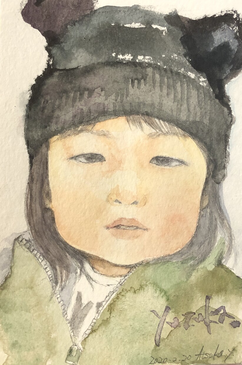 お子さんやペットの似顔絵承ります✨✨ます 淡い水彩にて似顔絵作成致します。 イメージ4