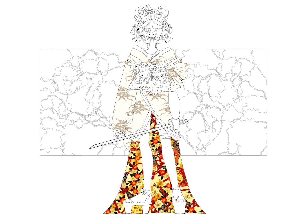 1枚絵制作やキャラクターデザインができます 文字に色を感じる共感覚持ちな為小説の表紙や歌動画にピッタリ イメージ10