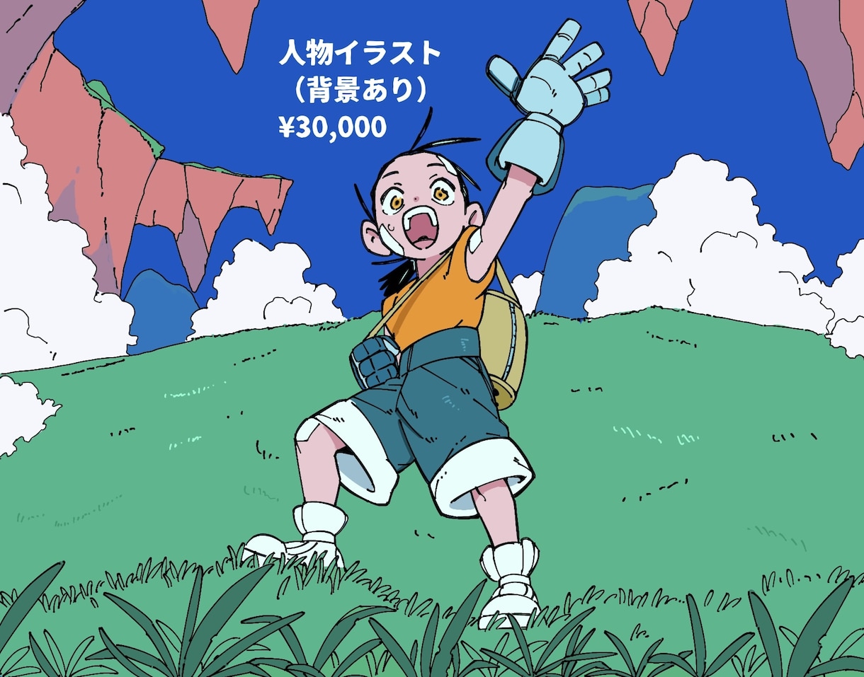 ご要望に合わせて幅広い絵柄で人物画をご提供します オリキャラのイラスト、アイコンを描いてもらいたい方必見 イメージ1