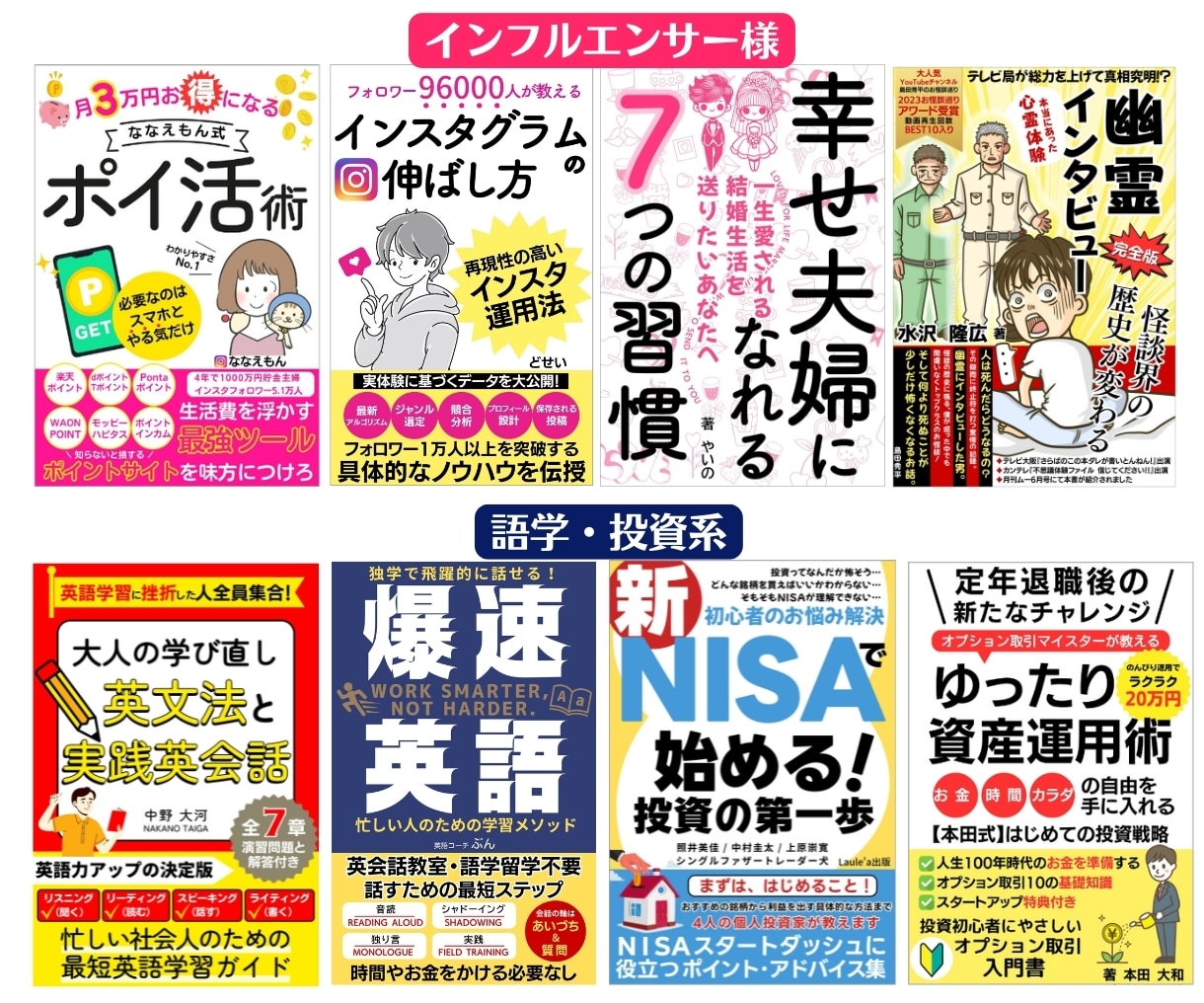 KindleSEOに強い電子書籍表紙デザインします ヒアリングビデオチャット対応30分タイトル添削修正コピー提案 イメージ9