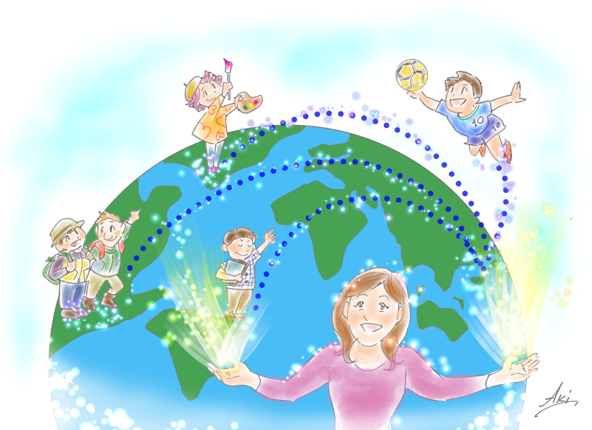 夢叶イラストで話題！ビジョンボードをお描きします なりたい未来の姿をイラストにして夢を加速させましょう！ イメージ8