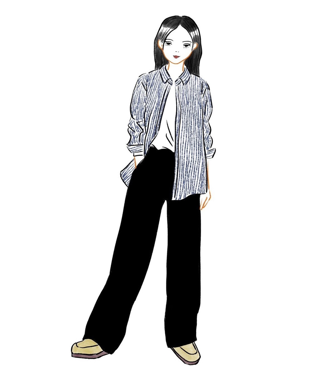 シンプルでおしゃれなイラスト描きます アイコンでも似顔絵でもお任せください！ イメージ3