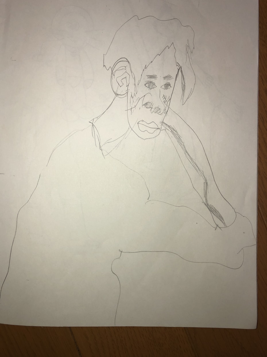 描いて欲しいキャラクターの絵を描きます ほんの一部では画伯と言われた独特の世界観を持つ絵を描きます！ イメージ4