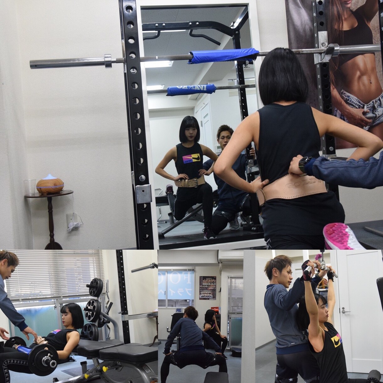 初心者のダイエットやトレーニングをサポートします 食事指導やパーソナルトレーニング、ペアトレーニングも可 イメージ2